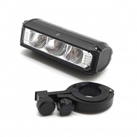 Phare LED pour guidon de trottinette électrique